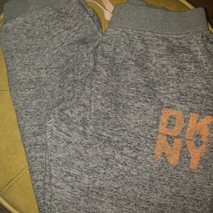 DKNY Gray Crop Joggers C2